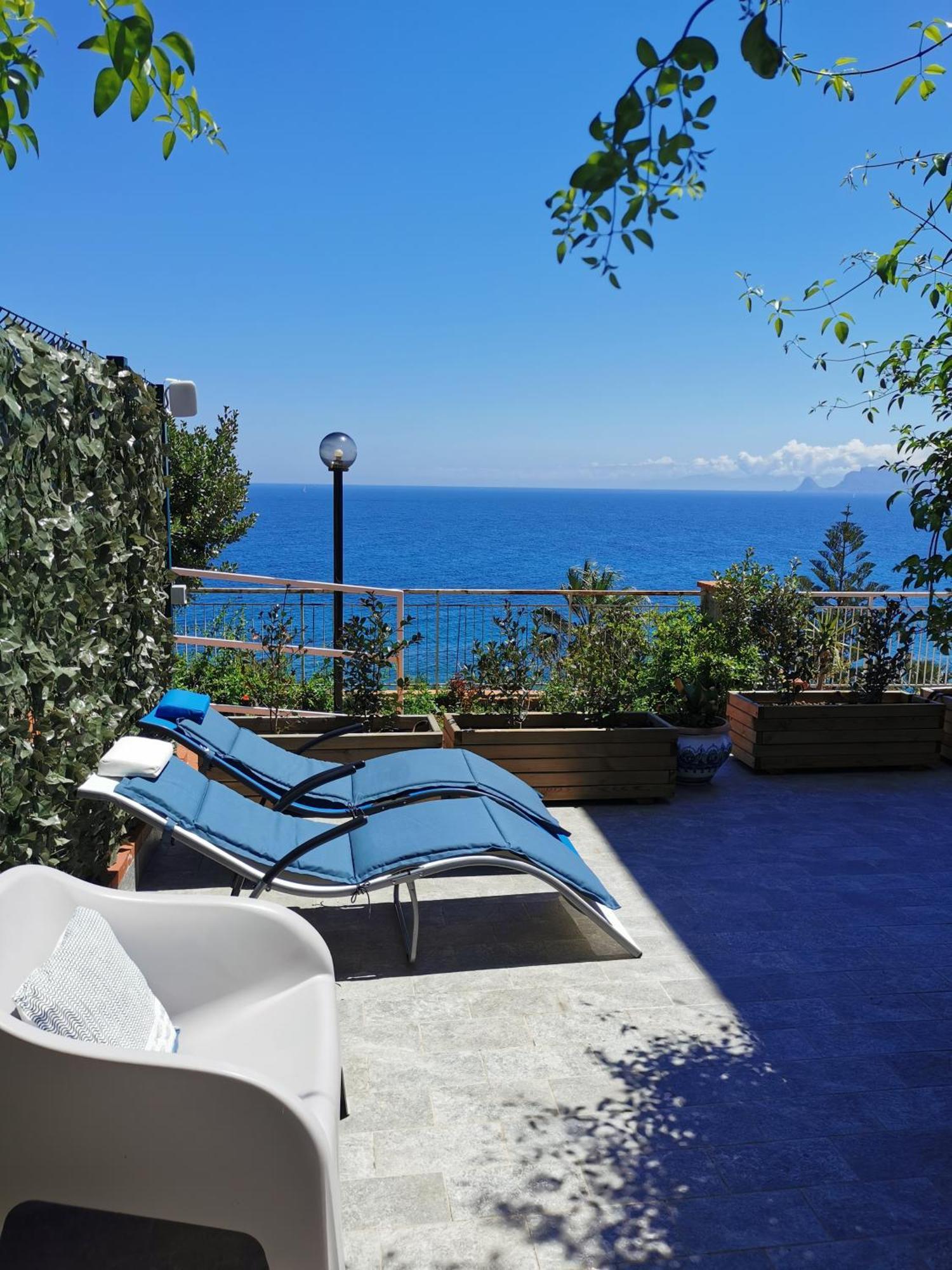Panorama Apartment Addaura Palermo Buitenkant foto